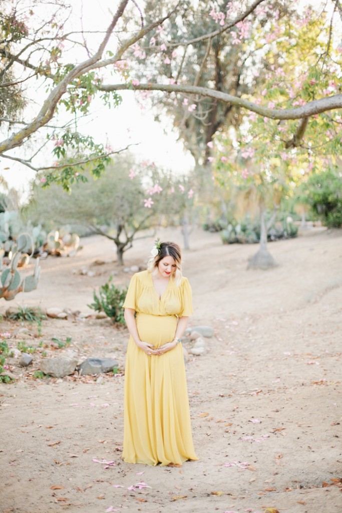 San Diego Desert Garden Maternity Session - Megan Welker Photography 001
