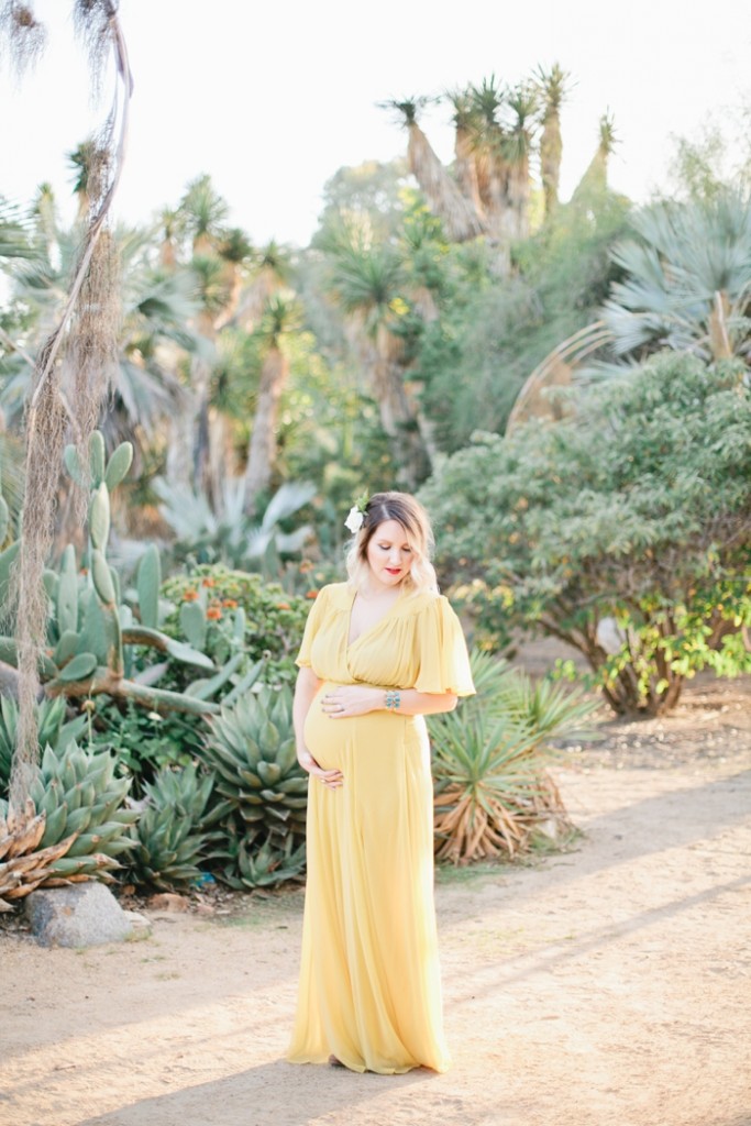 San Diego Desert Garden Maternity Session - Megan Welker Photography 003