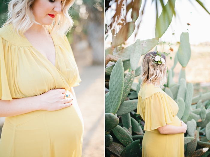 San Diego Desert Garden Maternity Session - Megan Welker Photography 004