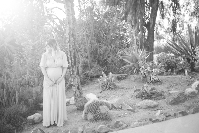 San Diego Desert Garden Maternity Session - Megan Welker Photography 005