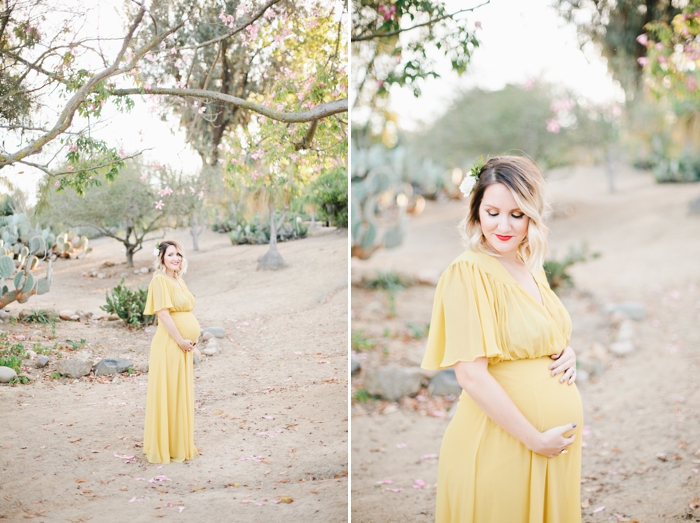 San Diego Desert Garden Maternity Session - Megan Welker Photography 014