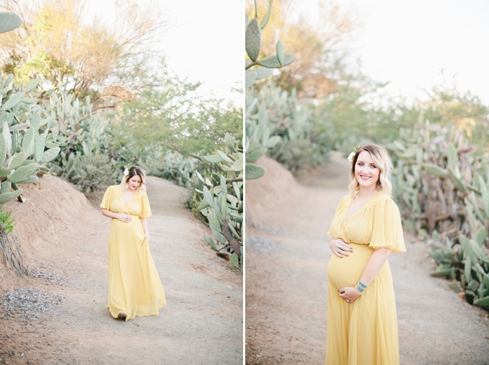 San Diego Desert Garden Maternity Session - Megan Welker Photography 016