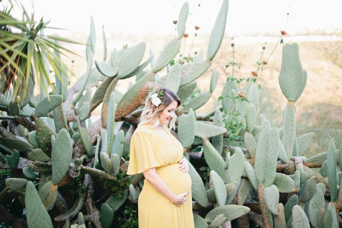 San Diego Desert Garden Maternity Session - Megan Welker Photography 020