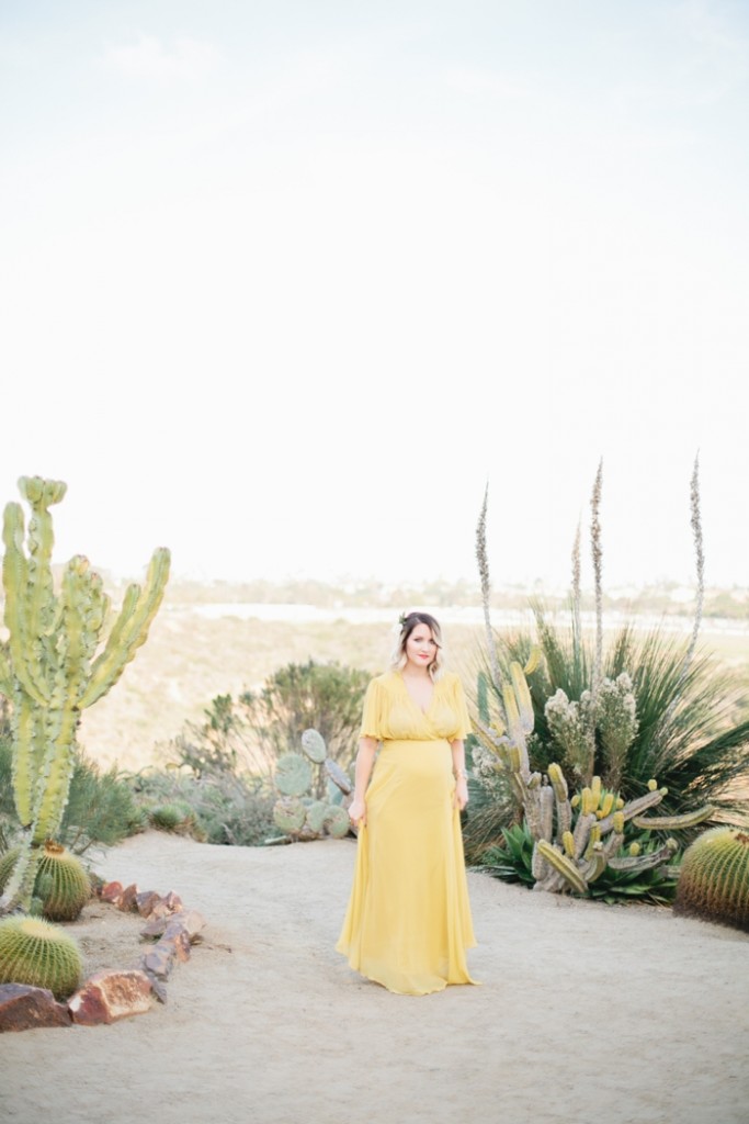 San Diego Desert Garden Maternity Session - Megan Welker Photography 026
