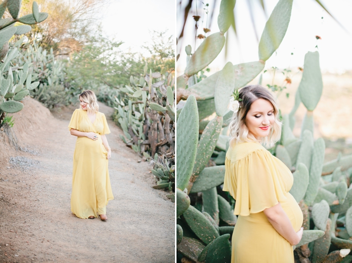 San Diego Desert Garden Maternity Session - Megan Welker Photography 028