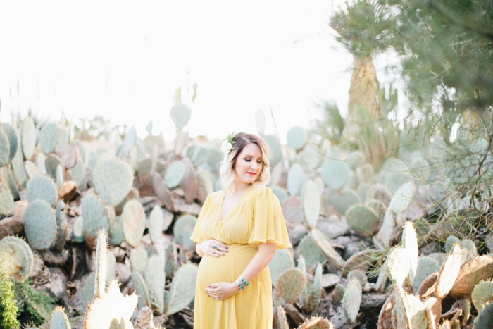 San Diego Desert Garden Maternity Session - Megan Welker Photography 029