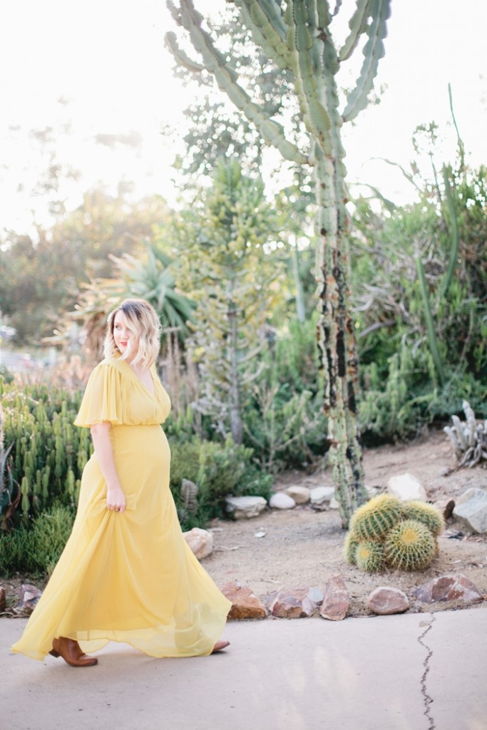 San Diego Desert Garden Maternity Session - Megan Welker Photography 035