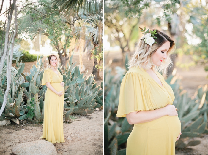 San Diego Desert Garden Maternity Session - Megan Welker Photography 037