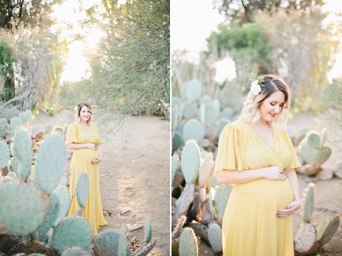 San Diego Desert Garden Maternity Session - Megan Welker Photography 038