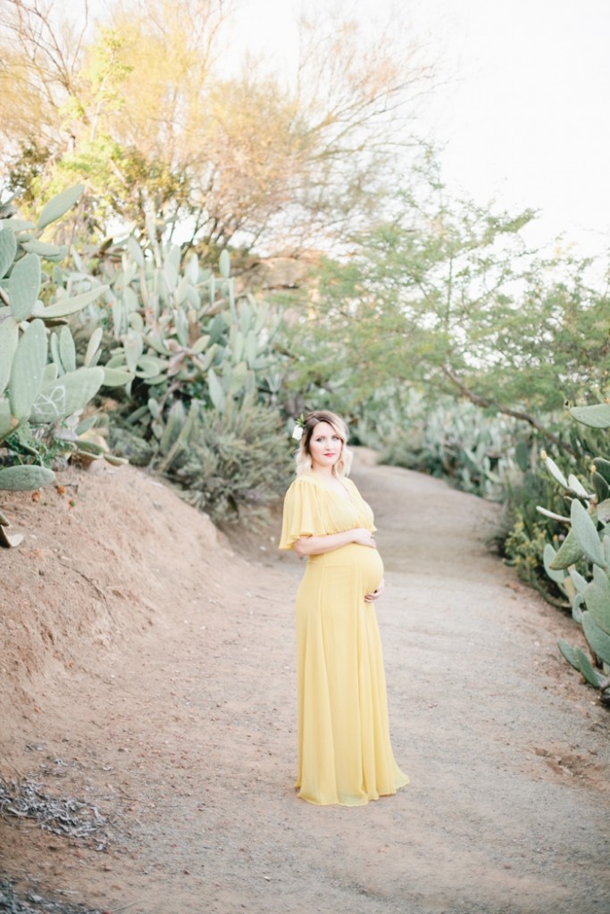 San Diego Desert Garden Maternity Session - Megan Welker Photography 040