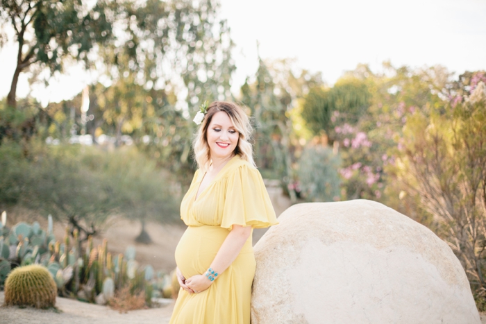 San Diego Desert Garden Maternity Session - Megan Welker Photography 045