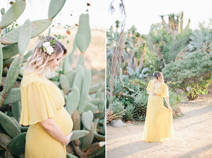 San Diego Desert Garden Maternity Session - Megan Welker Photography 046