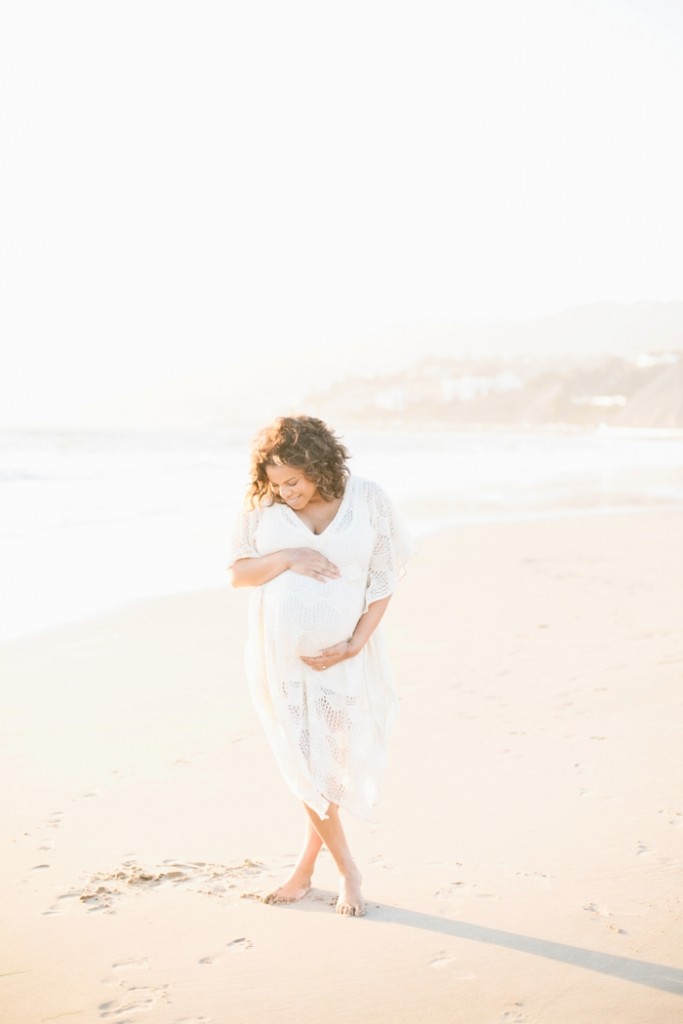 Malibu Beach Maternity Session - Megan Welker Photography 005