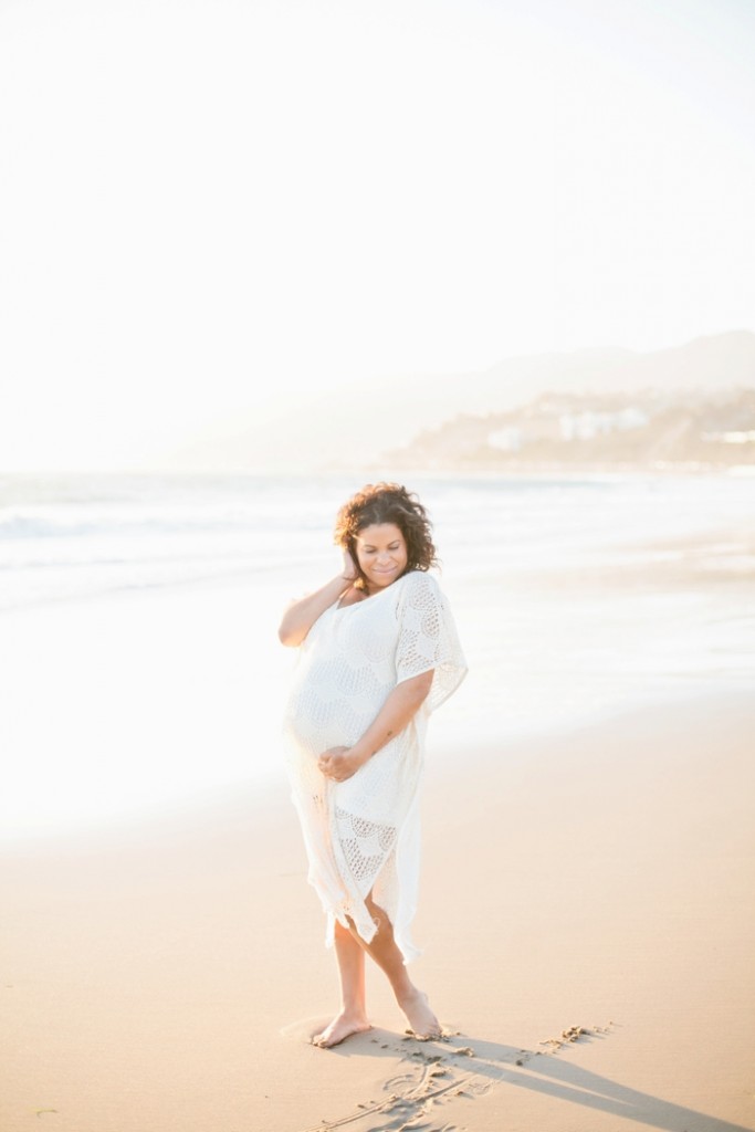 Malibu Beach Maternity Session - Megan Welker Photography 012